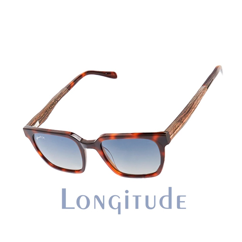 Light Blue Polarized Johnny Fly Sunglasses